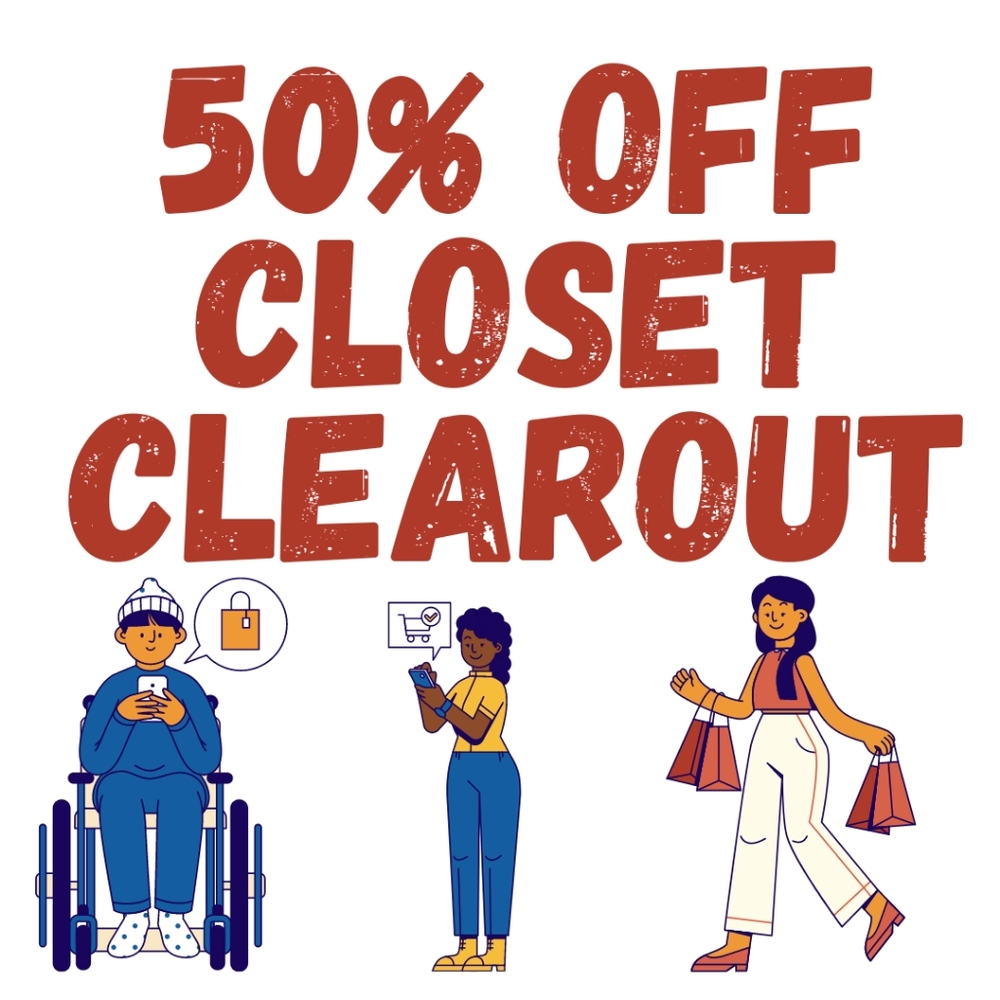 50% OFF CLOSET CLEAROUT🥳